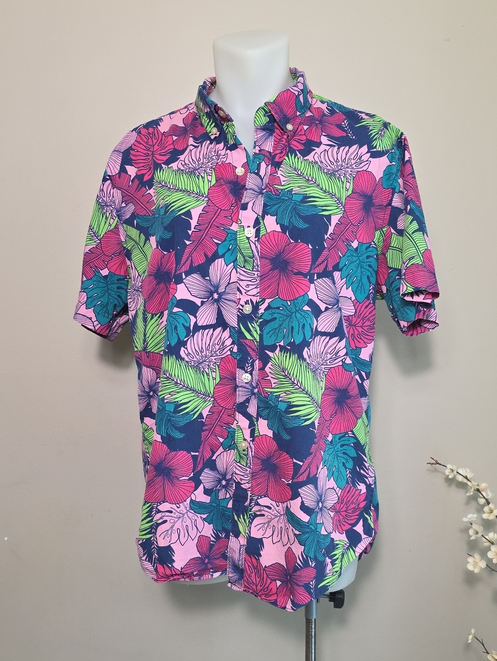 Bonobos Slim Fit Tropical Button Down